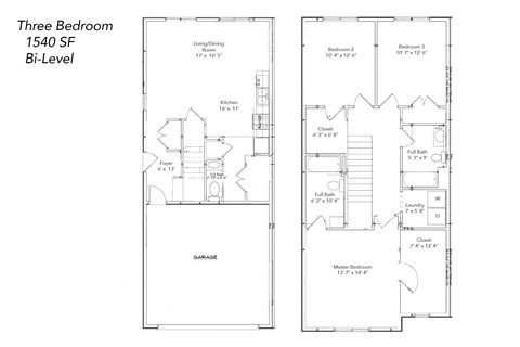 the floor plan of the three bedroom suite at the biltmore residences